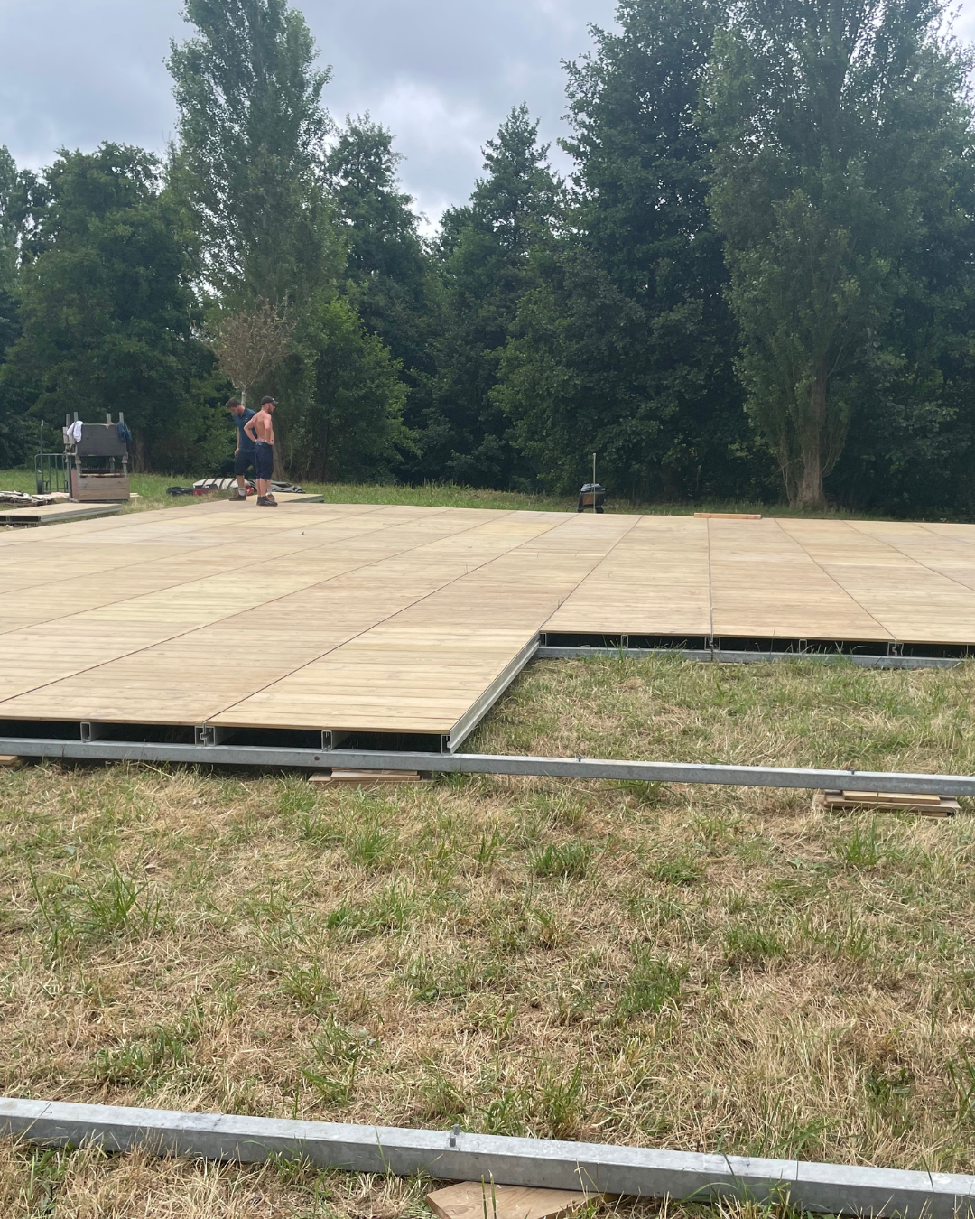 Montage de plancher